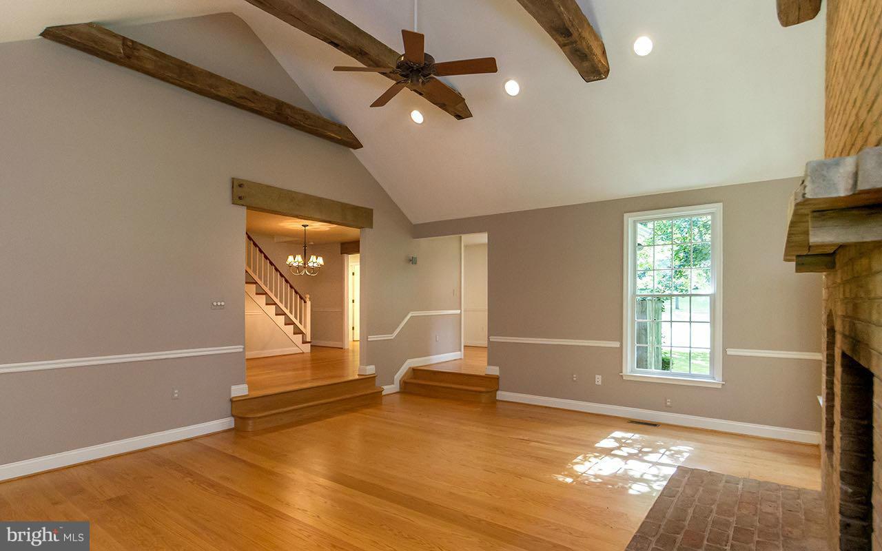 2823 Benson Mill Road Sparks, MD 21152 - Photo 5 of 30 Family room w/rustic reclaimed barn beams