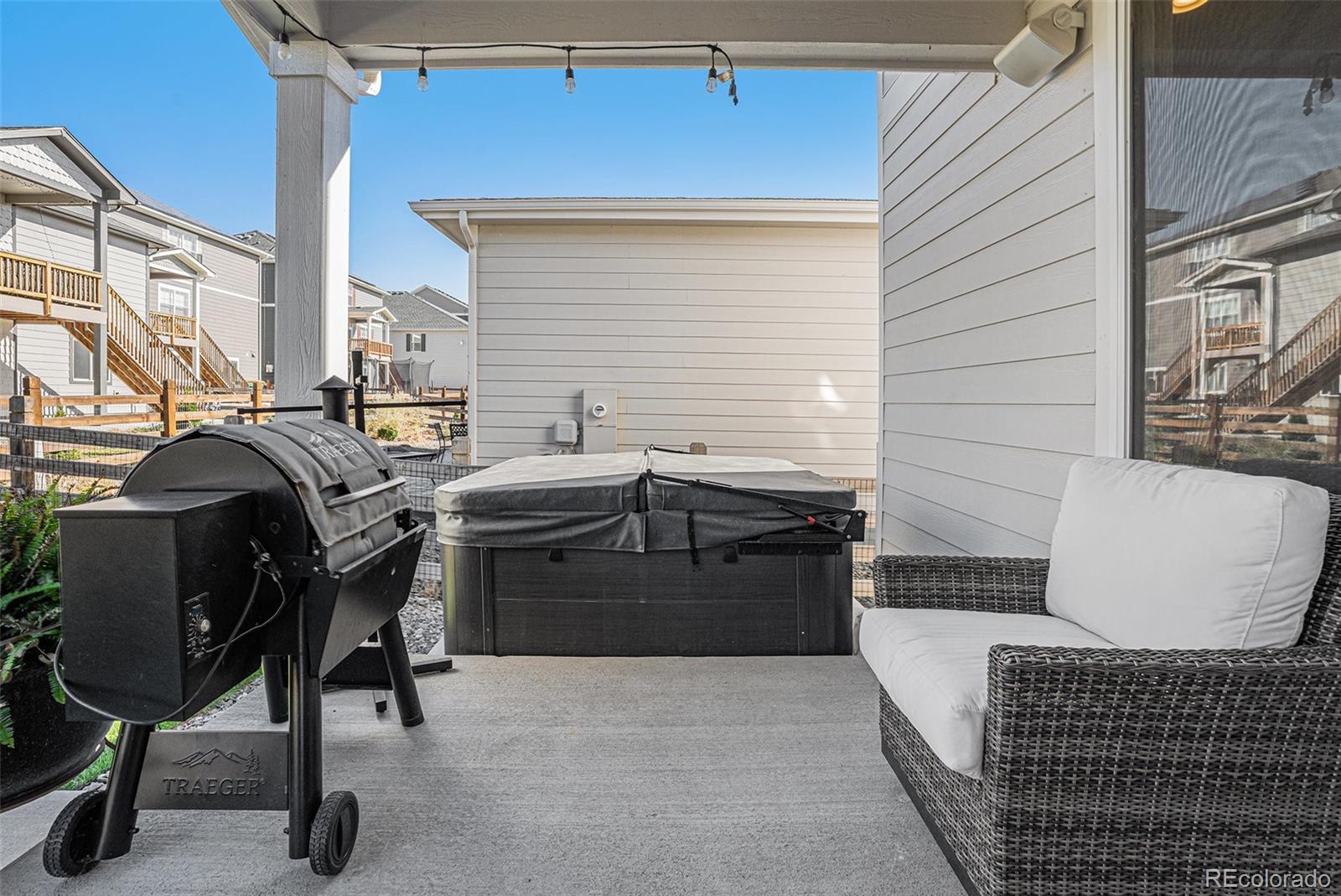 22011 East Stanford Circle Aurora, CO 80015 - Photo 36 of 43 a view of balcony and patio