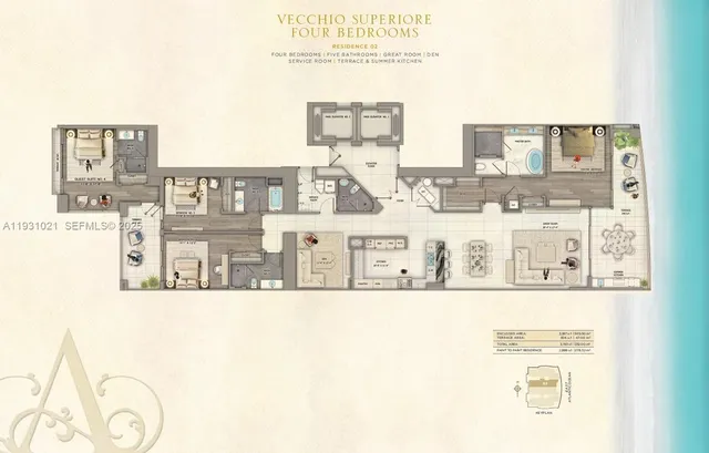 a picture of a floor plan