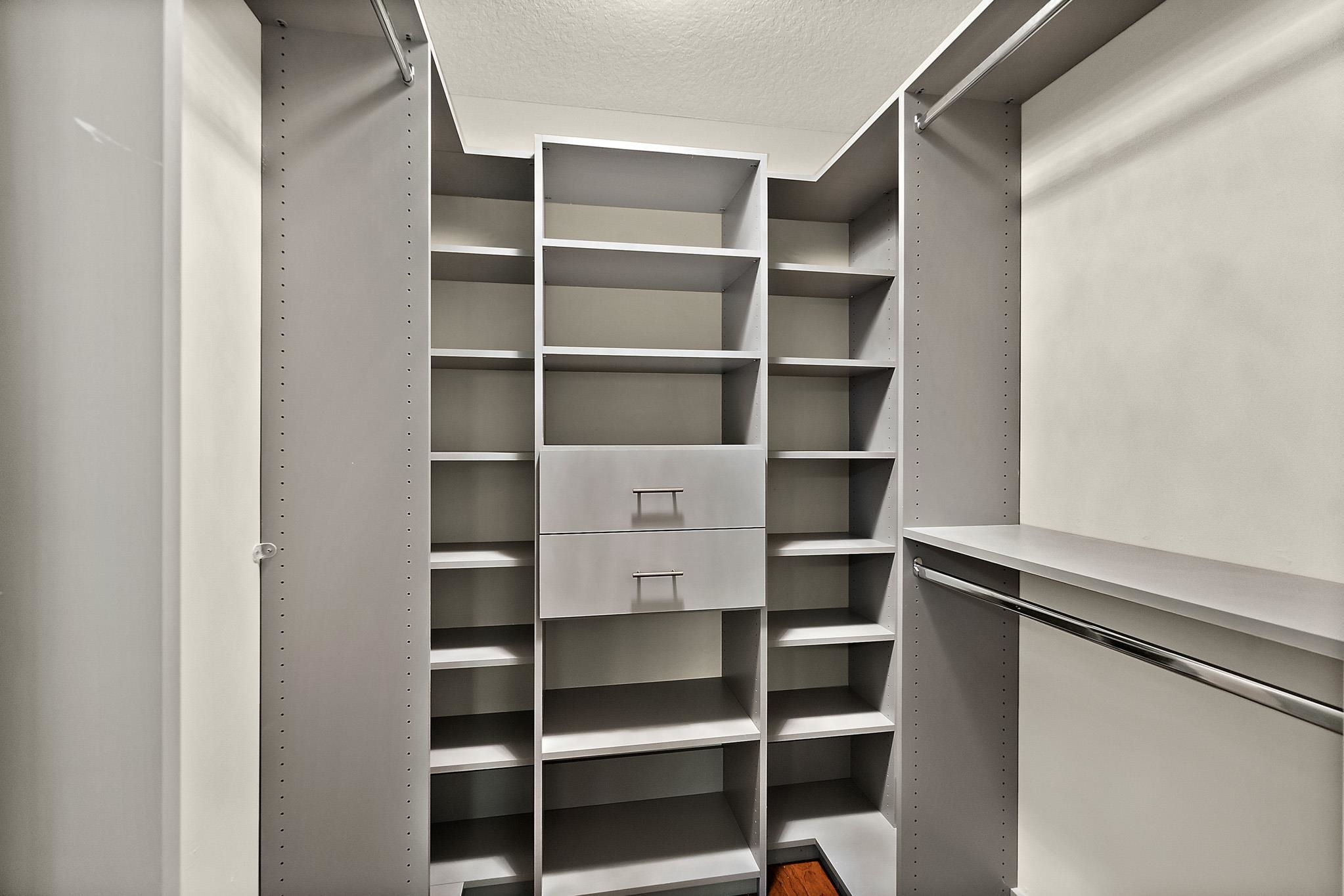 3253 Turtle Creek Road St. Augustine, FL 32086 - Photo 18 of 40 a view of walk in closet with empty racks