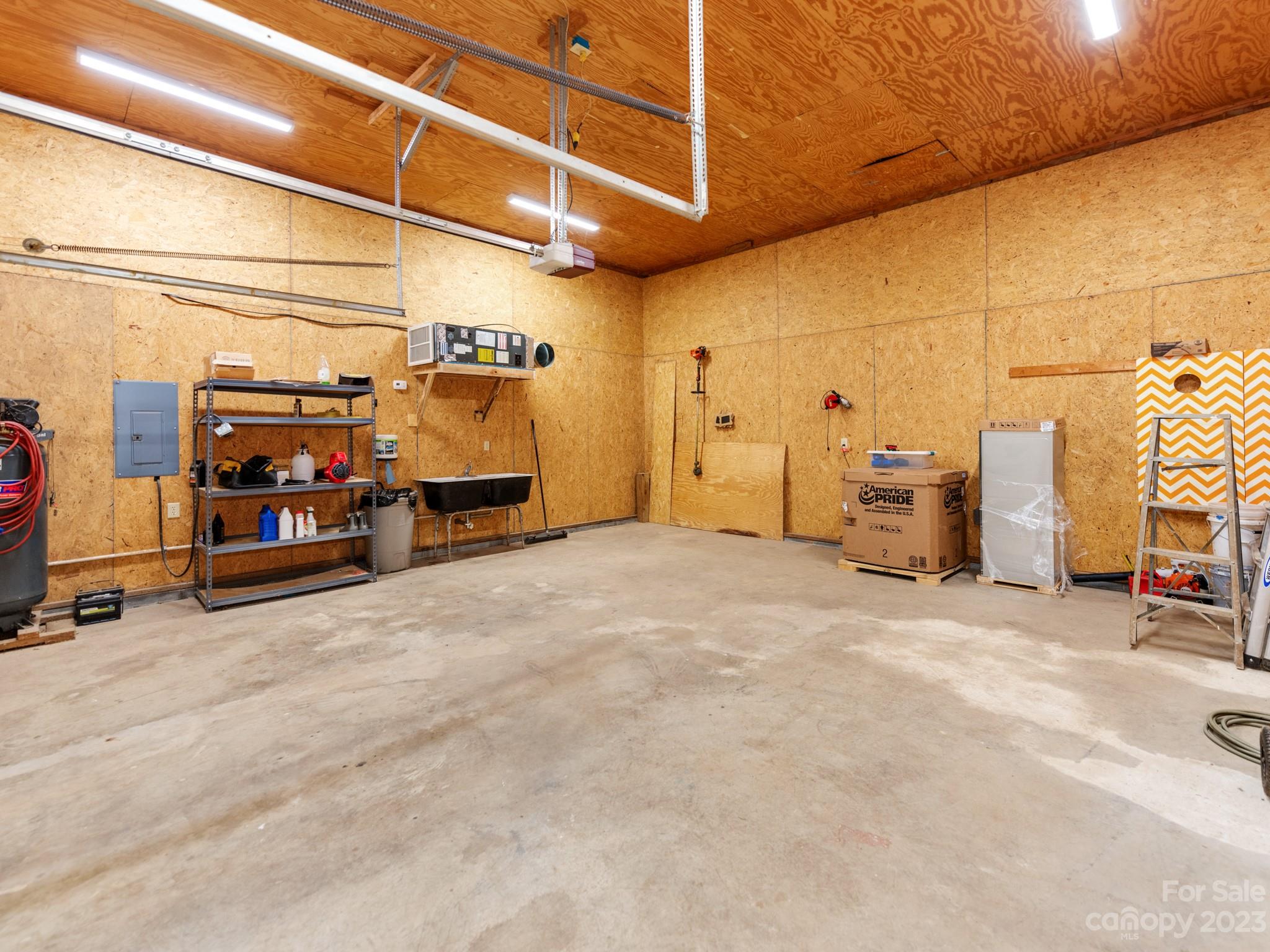 33702 Western Road Albemarle, NC 28001 - Photo 38 of 42 a view of a garage with storage