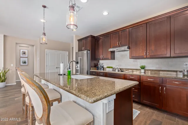 a close view of closet