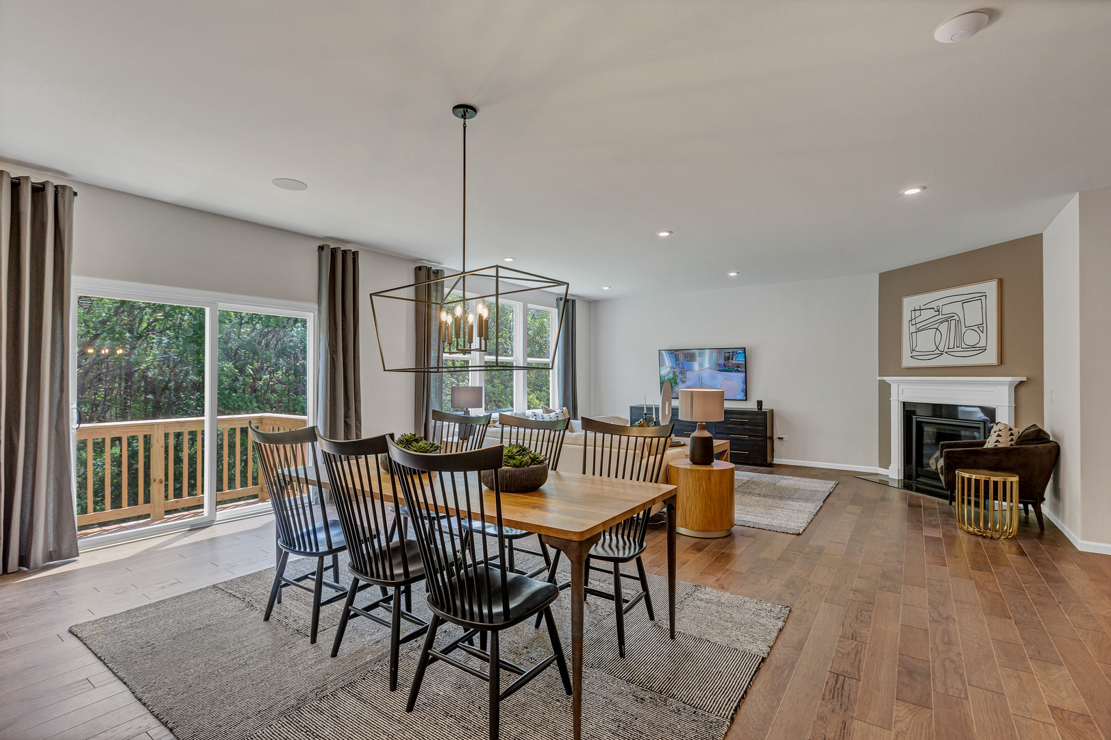 3160 Anthony Street Aurora, IL 60503 - Photo 5 of 15 a view of a dining room with furniture window and wooden floor