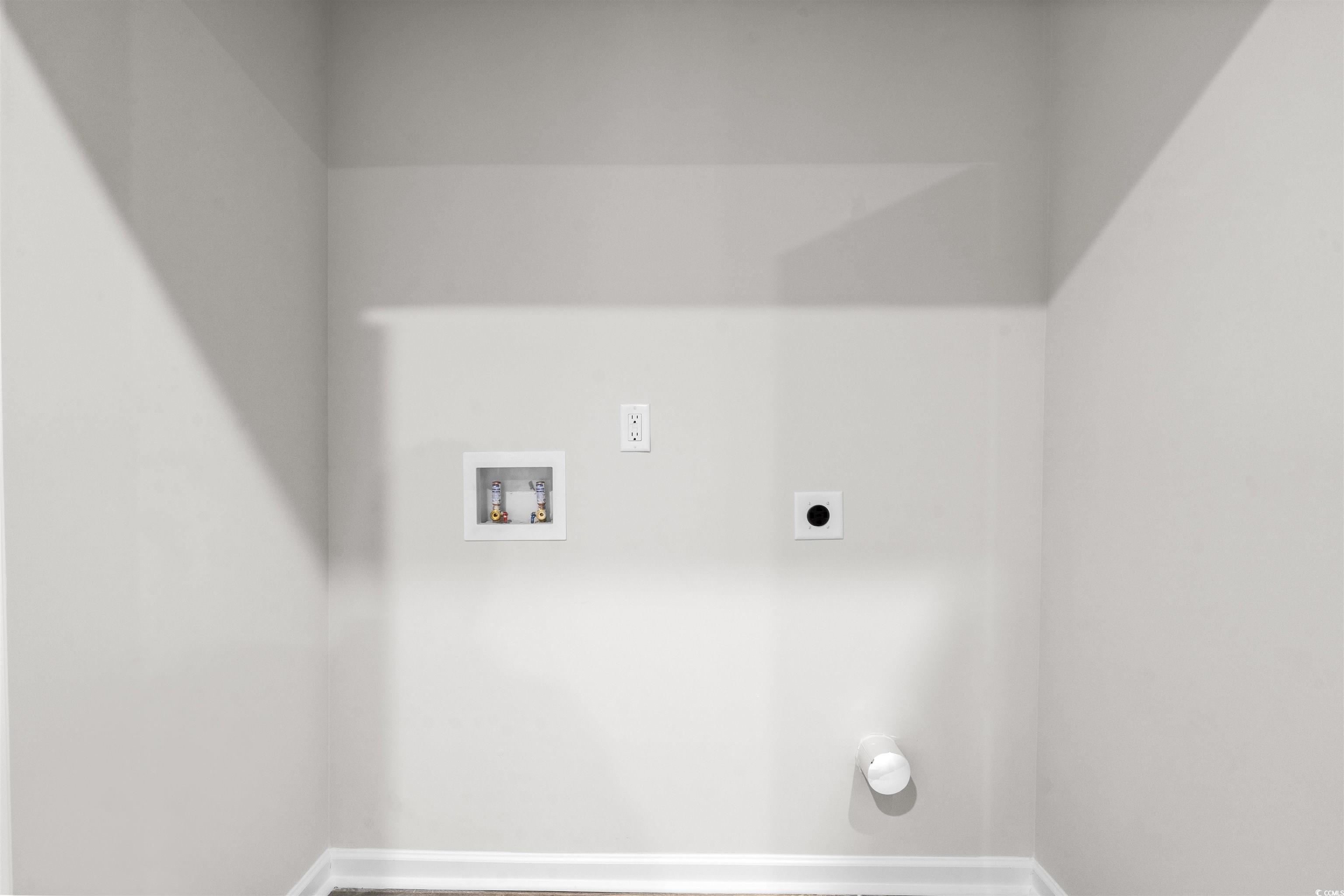 455 Falling Leaf Loop Myrtle Beach, SC 29588 - Photo 9 of 15 Clothes washing area featuring hookup for an elect