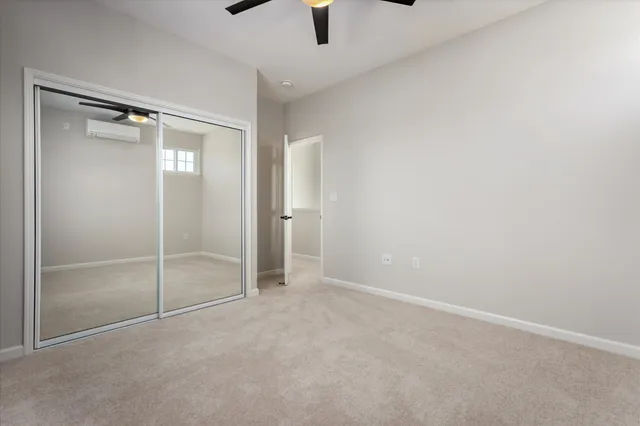 a front view of a house having patio