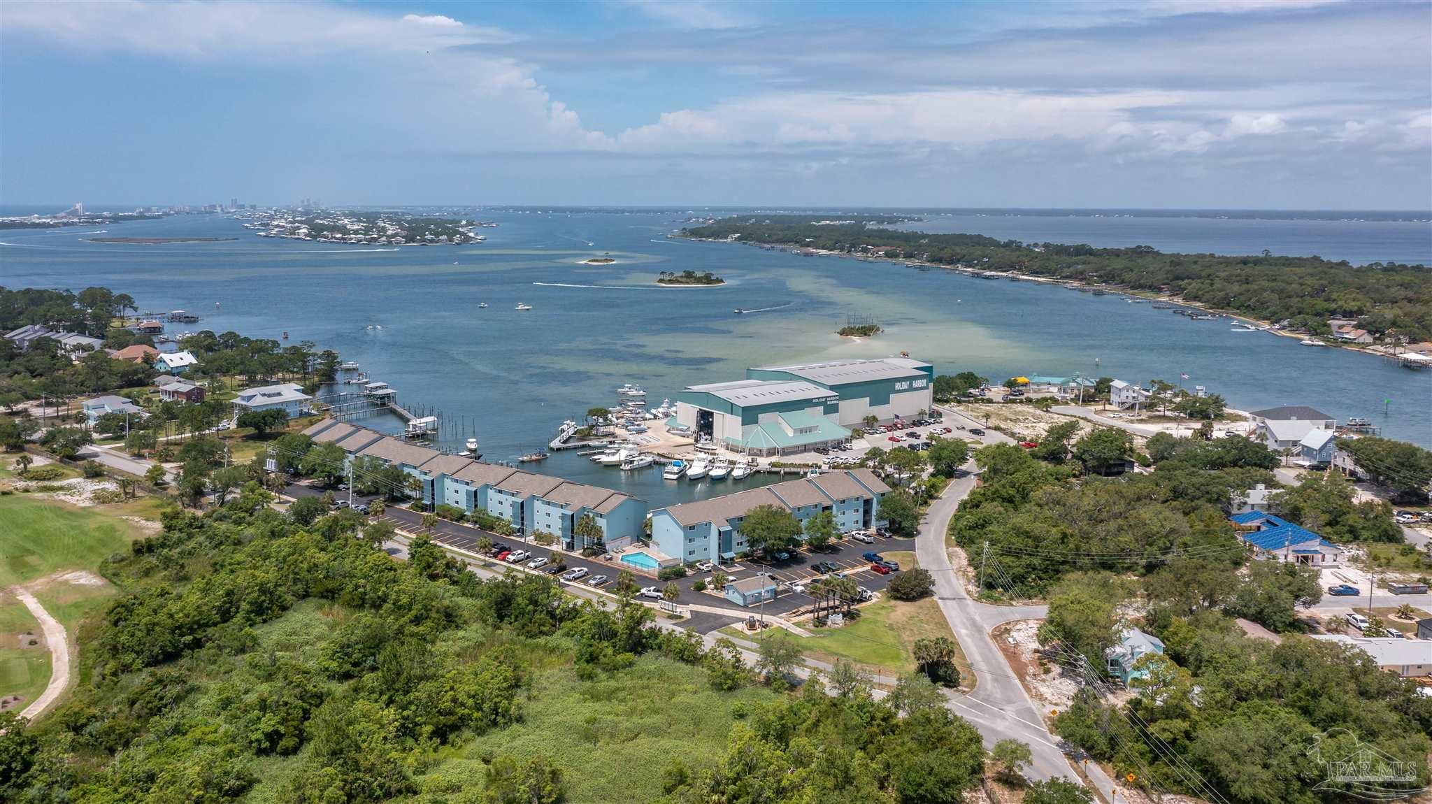 14100 River Road, Unit 122B Perdido Key, FL 32507 - Photo 2 of 46 a view of a city with ocean view