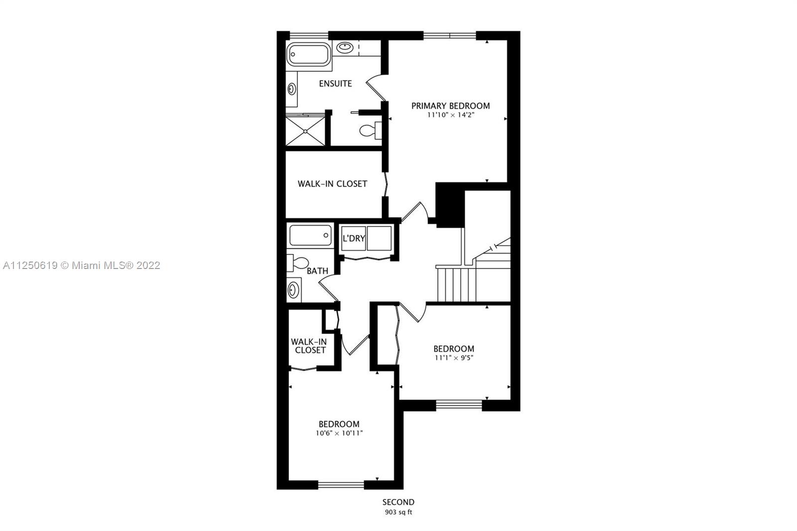 Silver Falls Miramar, FL 33027 - Photo 38 of 38 a picture of floor plan