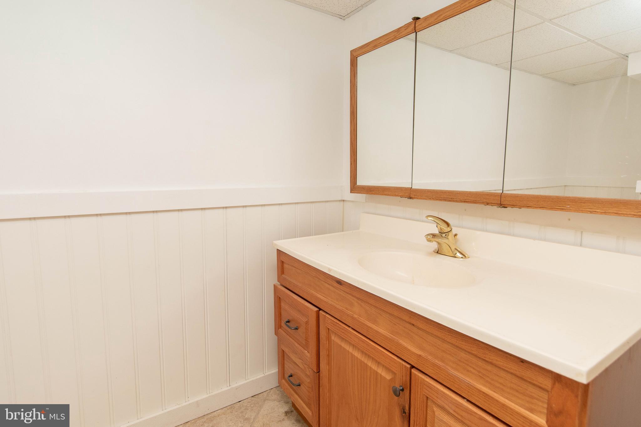 95 Radburn Road Huntingdon Valley, PA 19006 - Photo 31 of 40 a bathroom with a sink and a mirror