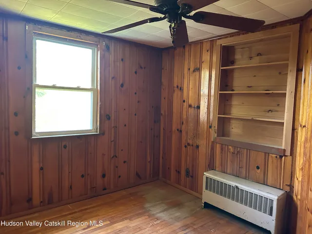 a view of an front door