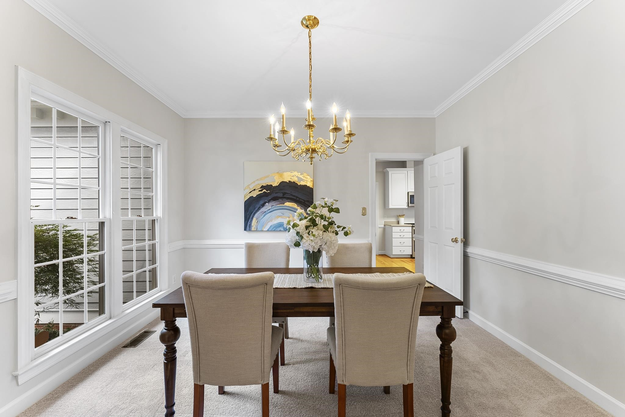 1608 Falls River Avenue Raleigh, NC 27614 - Photo 2 of 65 a dining room with furniture and window