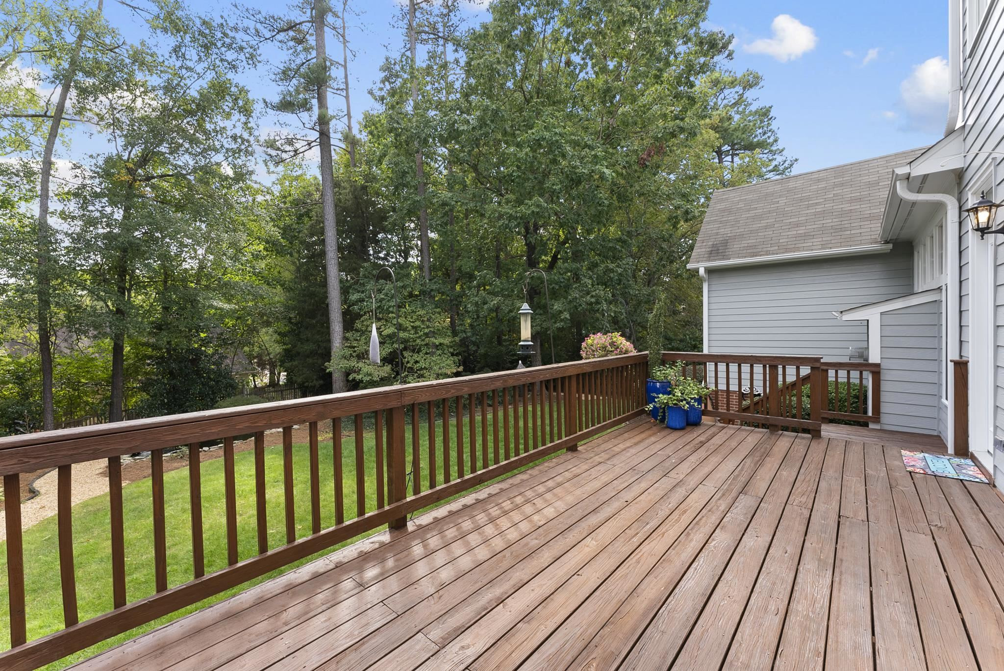 1608 Falls River Avenue Raleigh, NC 27614 - Photo 53 of 65 a view of wooden deck