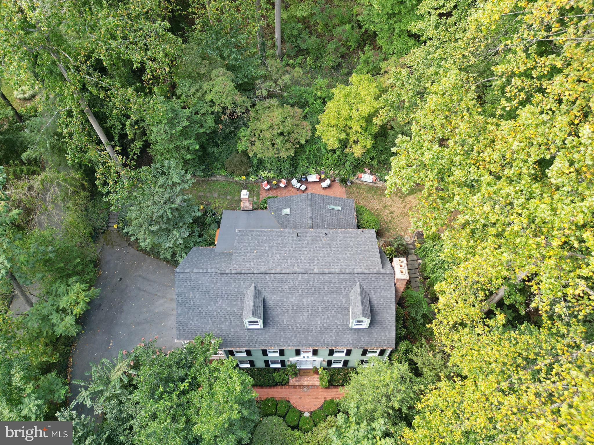 1270 Dorothy Road Crownsville, MD 21032 - Photo 45 of 58 Awesome aerial view of Home, driveway & hardscape