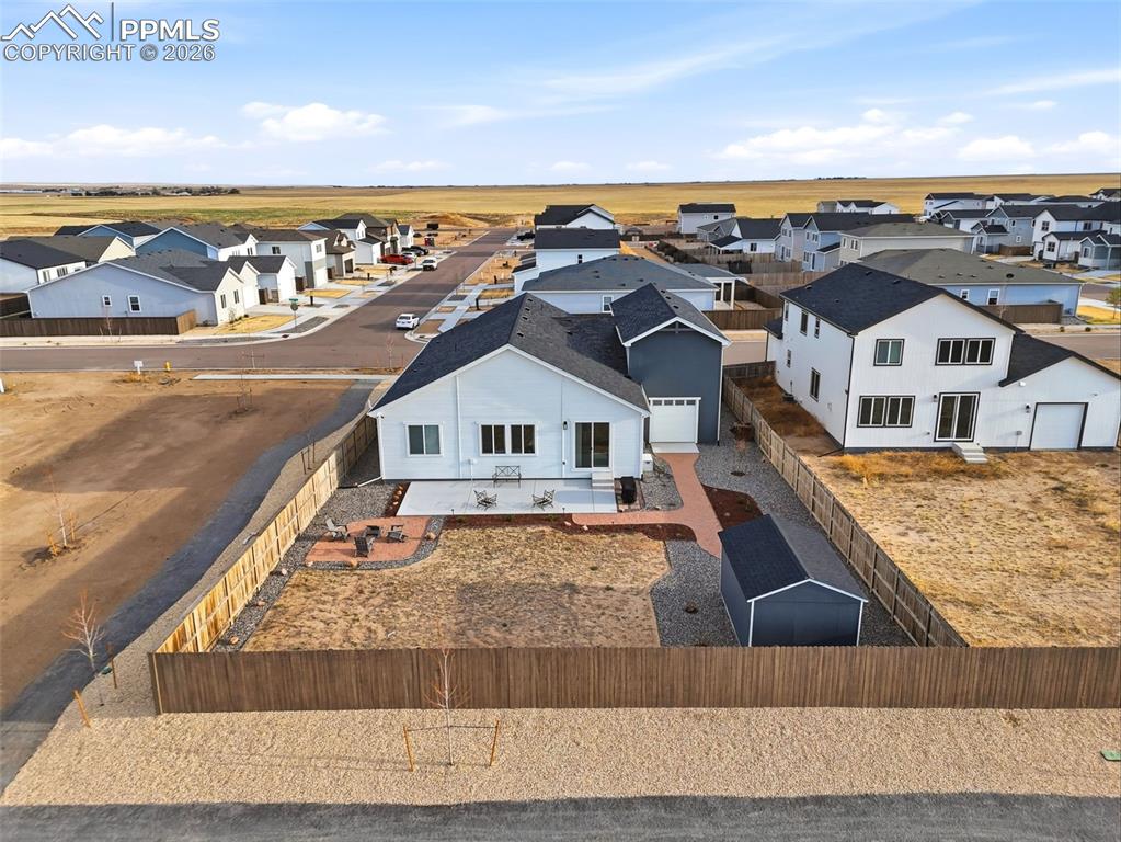 22180 Cattlemen Run Calhan, CO 80808 - Photo 43 of 50 a view of a city with an ocean view