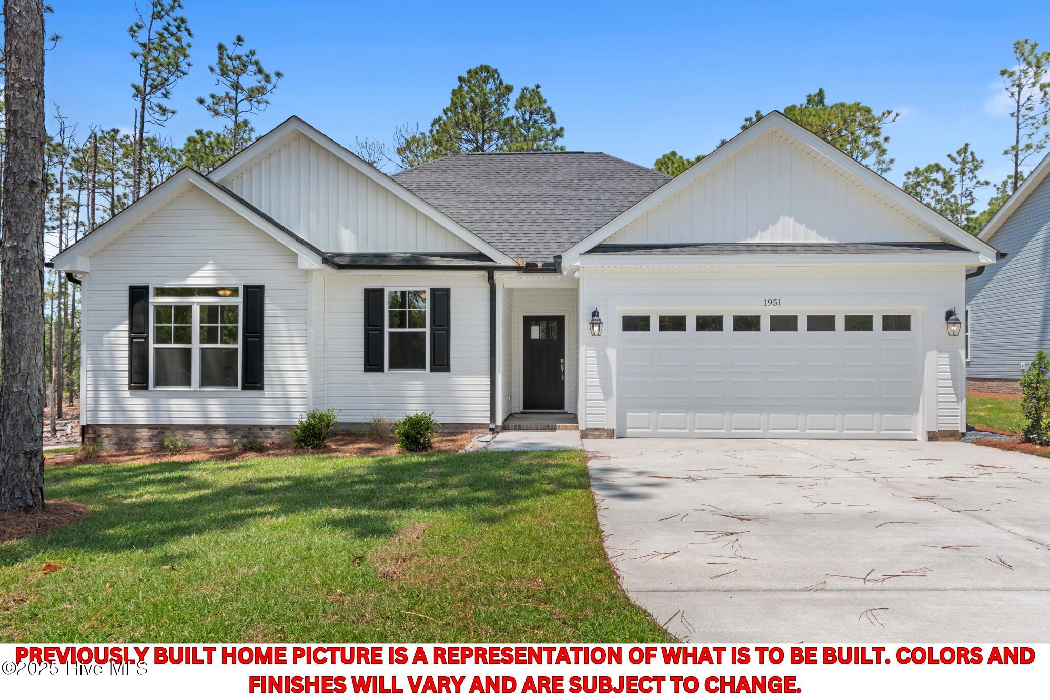 1854 Salisbury Road Southport, NC 28461 - Photo 4 of 39 Previously Built Home Picture is a representation of what is to be built. Colors and finishes will vary and are subject to change.