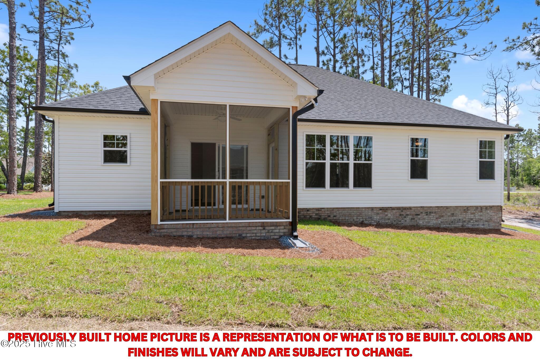 1854 Salisbury Road Southport, NC 28461 - Photo 5 of 39 Previously Built Home Picture is a representation of what is to be built. Colors and finishes will vary and are subject to change.