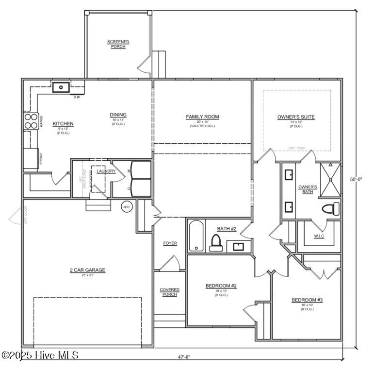 1854 Salisbury Road Southport, NC 28461 - Photo 39 of 39 Bunji Floor Plan