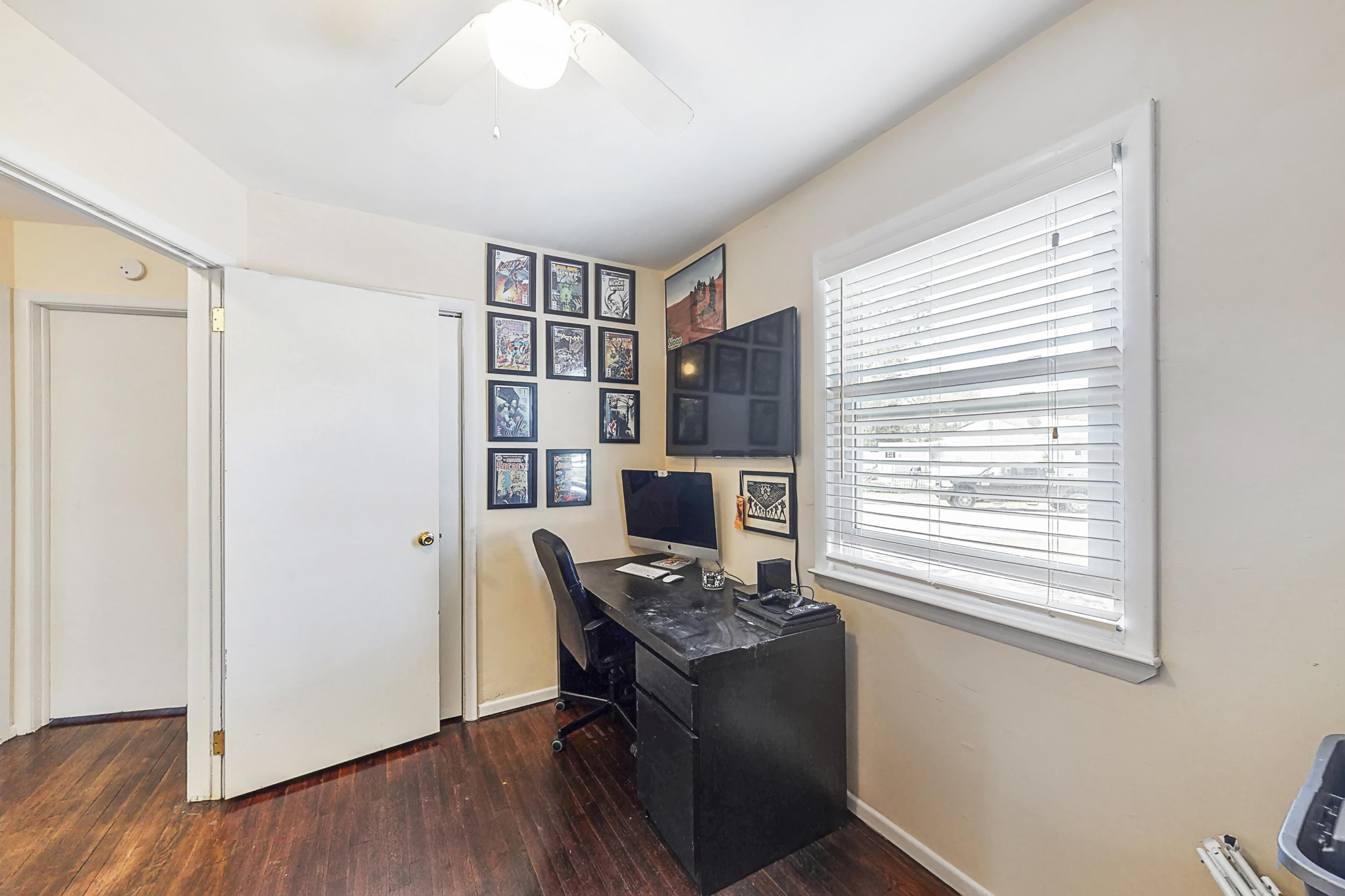 342 Stinson Road Brick, NJ 08723 - Photo 13 of 24 a view of a workspace with furniture and a window