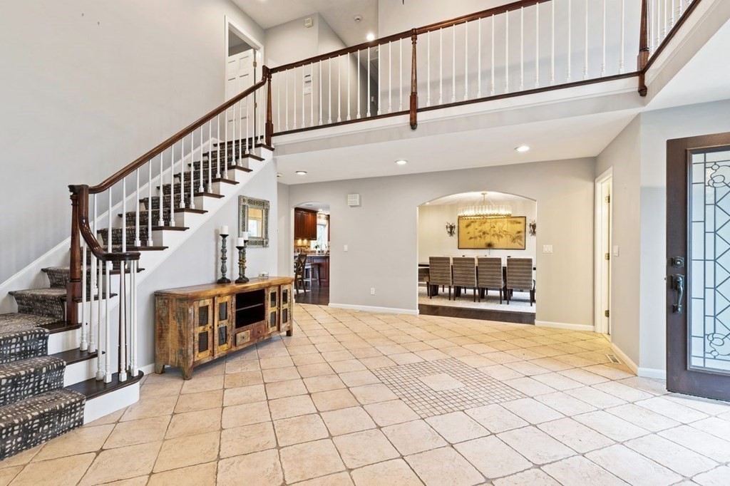 7 Kings Road Sharon, MA 02067 - Photo 4 of 41 a view of a hallway with stairs