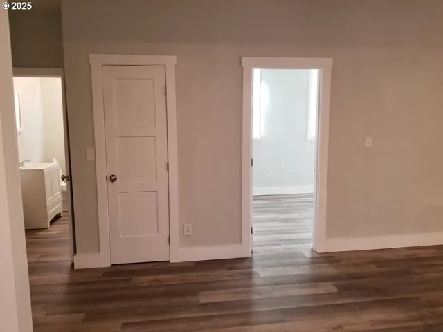 a view of wooden floor