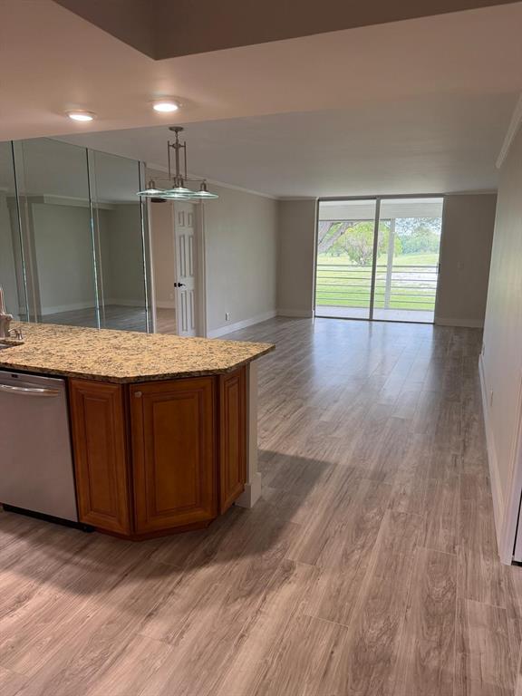 6300 Northwest 2nd Avenue, Unit 206 Boca Raton, FL 33487 - Photo 5 of 16 a bathroom with a granite countertop sink and large mirror