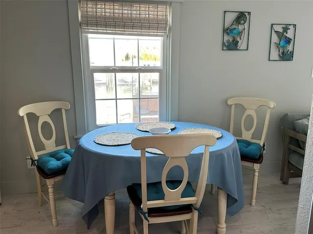 a kitchen with a stove and a microwave