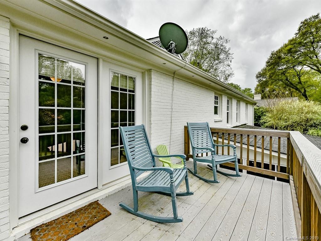 3110 Ferncliff Road Charlotte, NC 28211 - Photo 17 of 41 a view of two chairs in the balcony