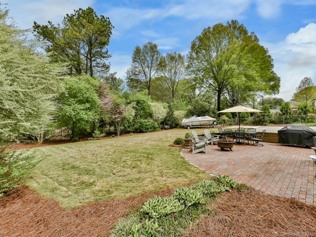 3110 Ferncliff Road Charlotte, NC 28211 - Photo 38 of 41 a view of a backyard