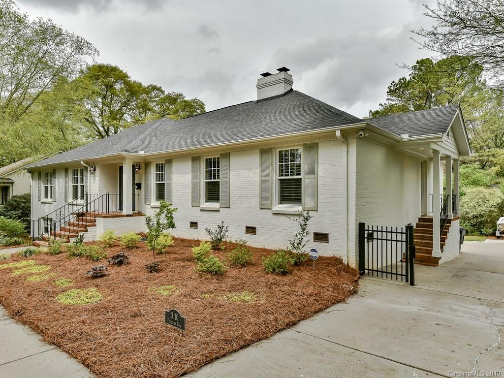 3110 Ferncliff Road Charlotte, NC 28211 - Photo 40 of 41 a front view of a house with garden