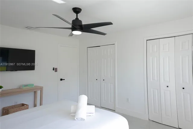 a view of a livingroom with furniture and wooden floor