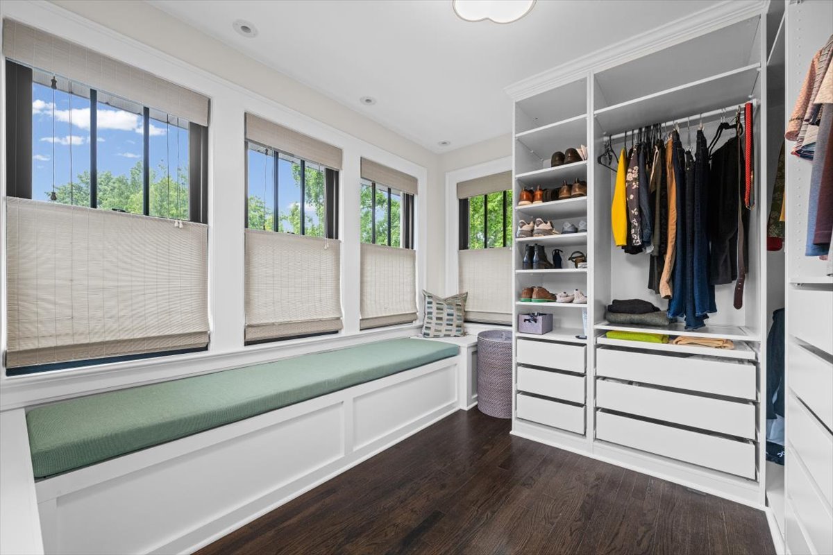 198 Wildwood Road Lake Forest, IL 60045 - Photo 27 of 37 a view of walk in closet with clothes and shoes