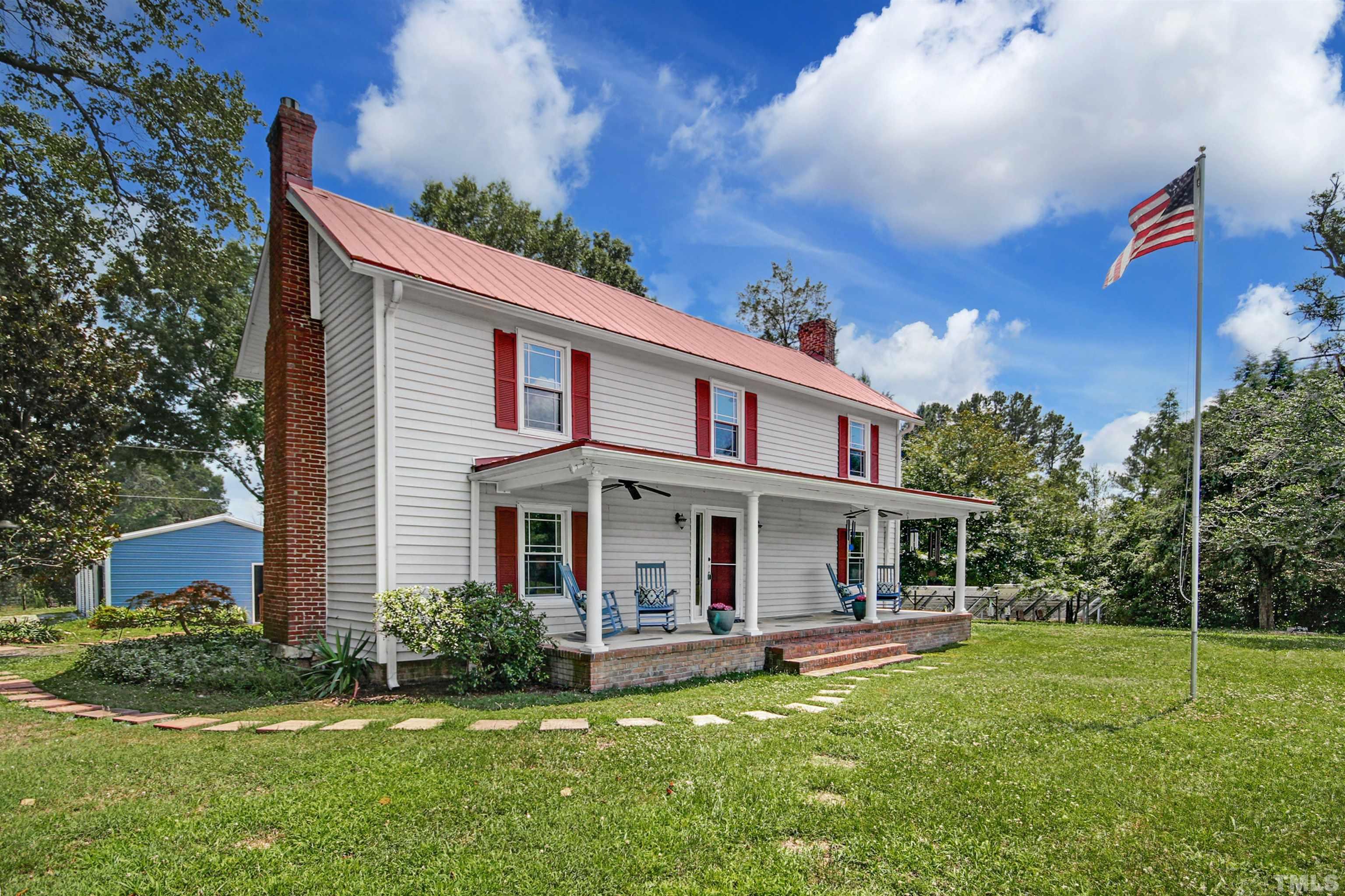 4610 Hall Road Rougemont, NC 27572 - Photo 3 of 43 Path to the front entry