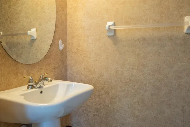 a close view of closet