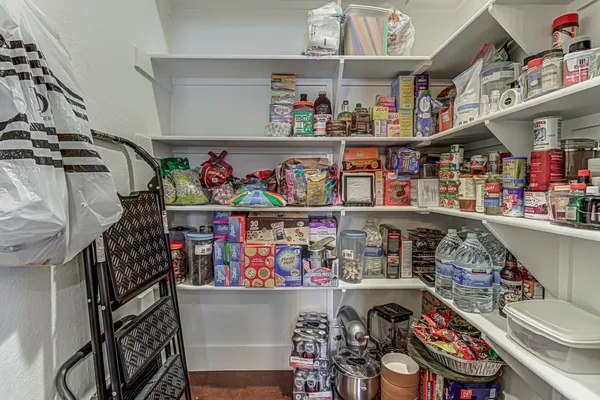 a view of storage and utility room