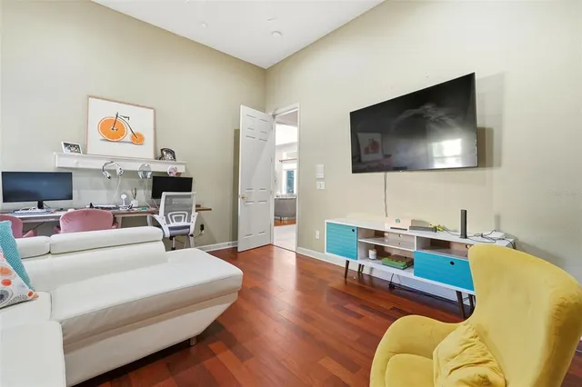 a view of a swimming pool