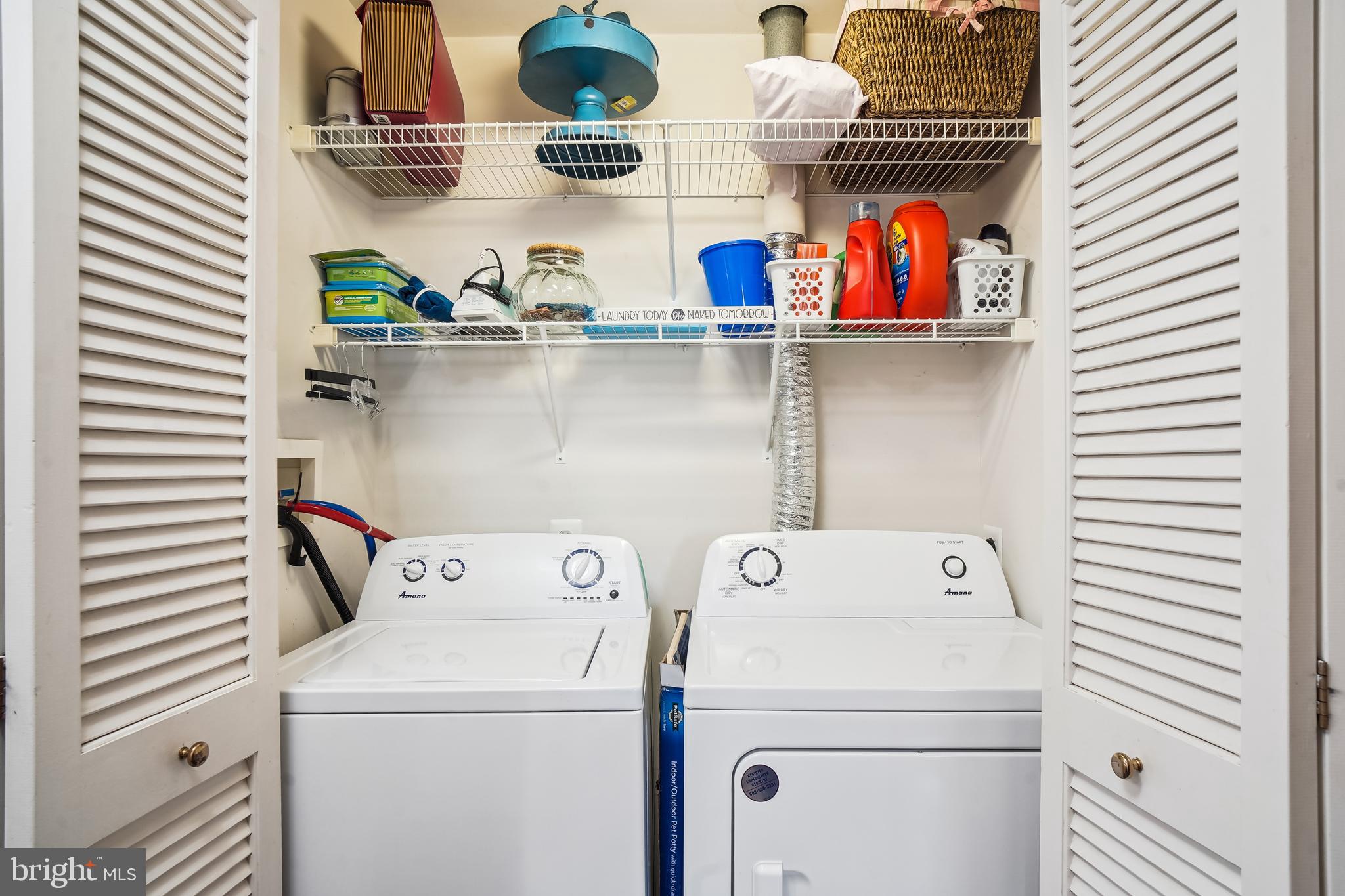 500 Marshall Court, Unit E Frederick, MD 21703 - Photo 19 of 37 Full sized washer & Dryer off kitchen