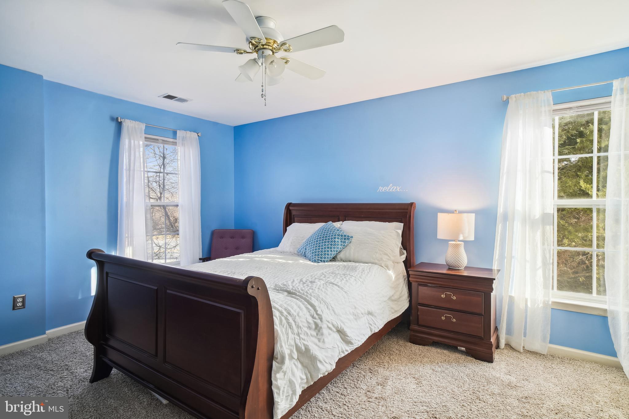 500 Marshall Court, Unit E Frederick, MD 21703 - Photo 20 of 37 Primary Bedroom w/ceiling fan
