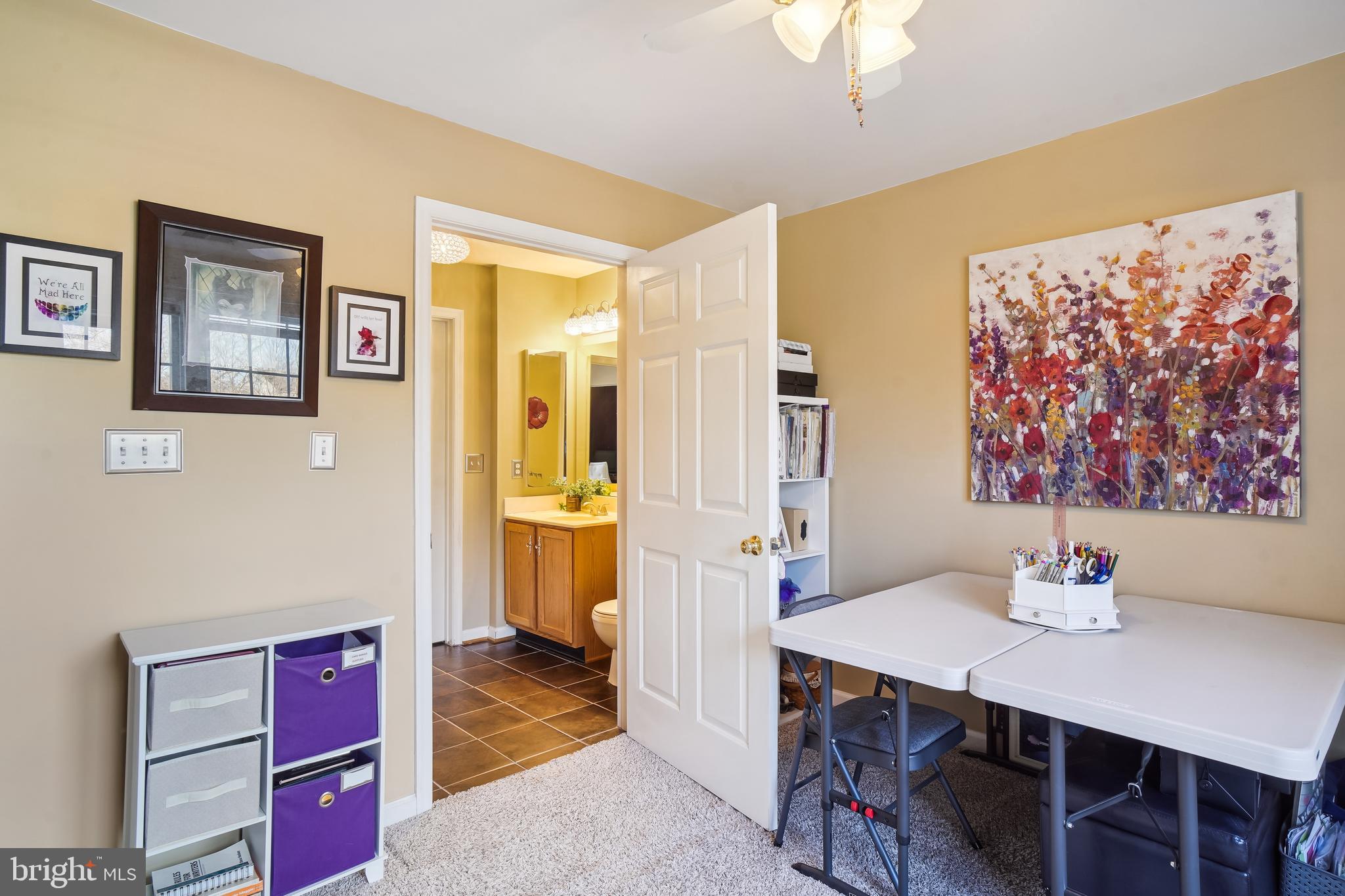 500 Marshall Court, Unit E Frederick, MD 21703 - Photo 28 of 37 Second Bedroom with entrance to second Bathroom