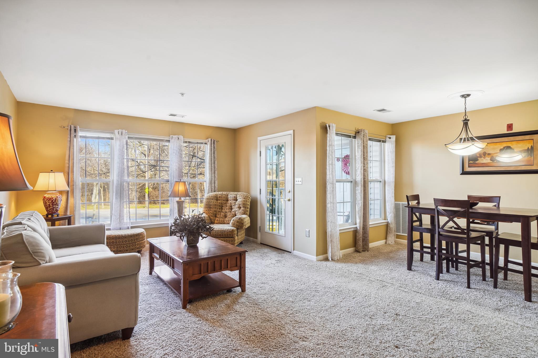 500 Marshall Court, Unit E Frederick, MD 21703 - Photo 9 of 37 Living Room with doorway to balcony