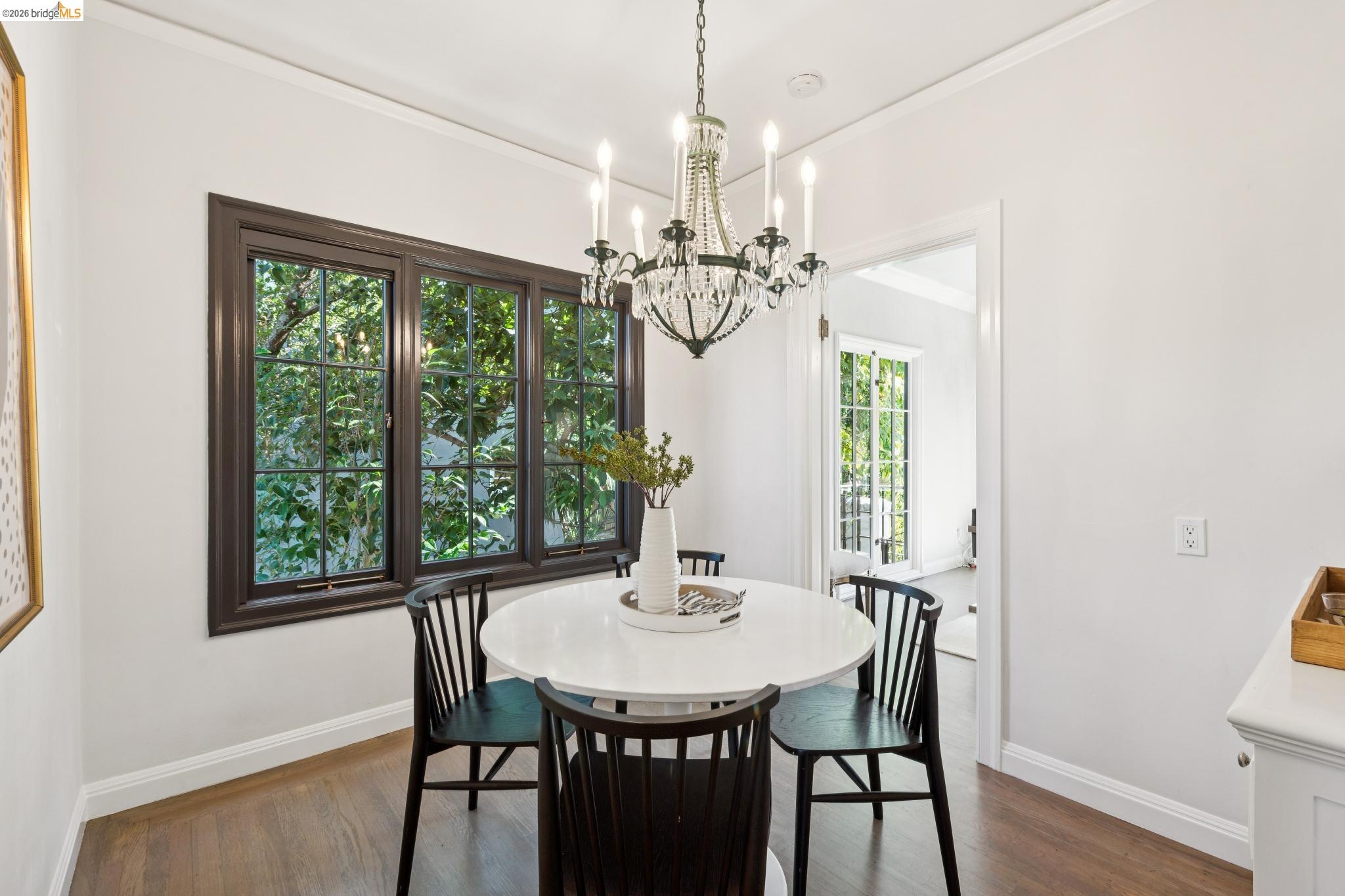 906 Paramount Road Oakland, CA 94610 - Photo 50 of 60 a view of a dining room with furniture window and outside view
