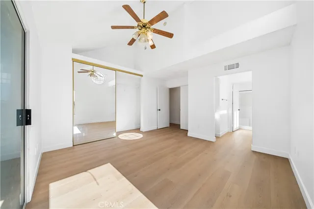 wooden floor in an empty room