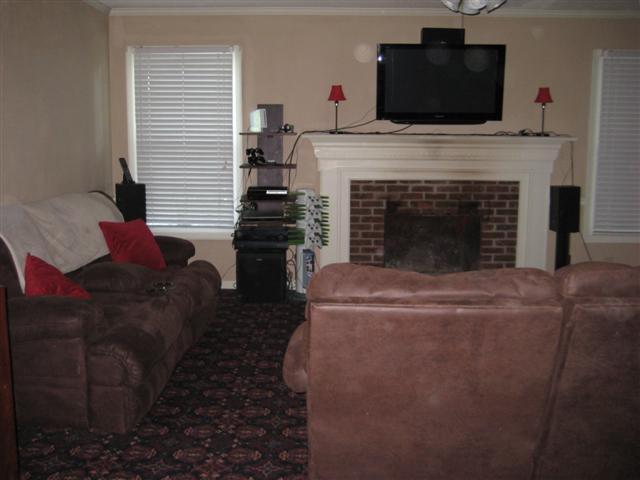200 Jamestown Road Tullahoma, TN 37388 - Photo 4 of 20 Living room with wood burning fireplace.