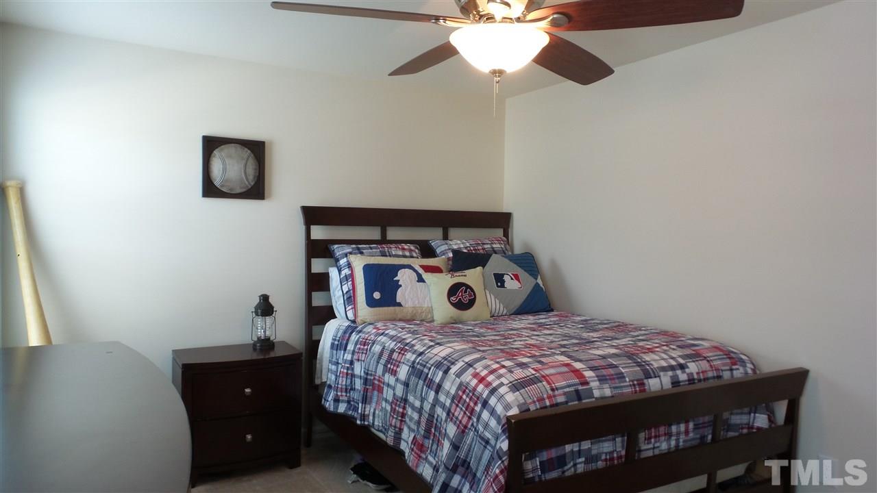 1151 Alsace Drive Apex, NC 27502 - Photo 14 of 25 Nice sized bedrooms with ceiling fan and neutral paint / carpet!