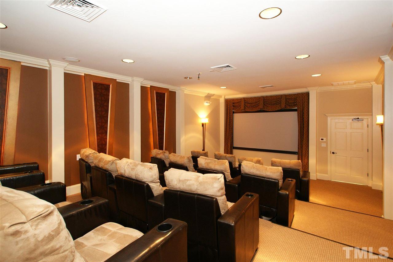 1151 Alsace Drive Apex, NC 27502 - Photo 24 of 25 Amazing Media Room included in neighborhood amenities.