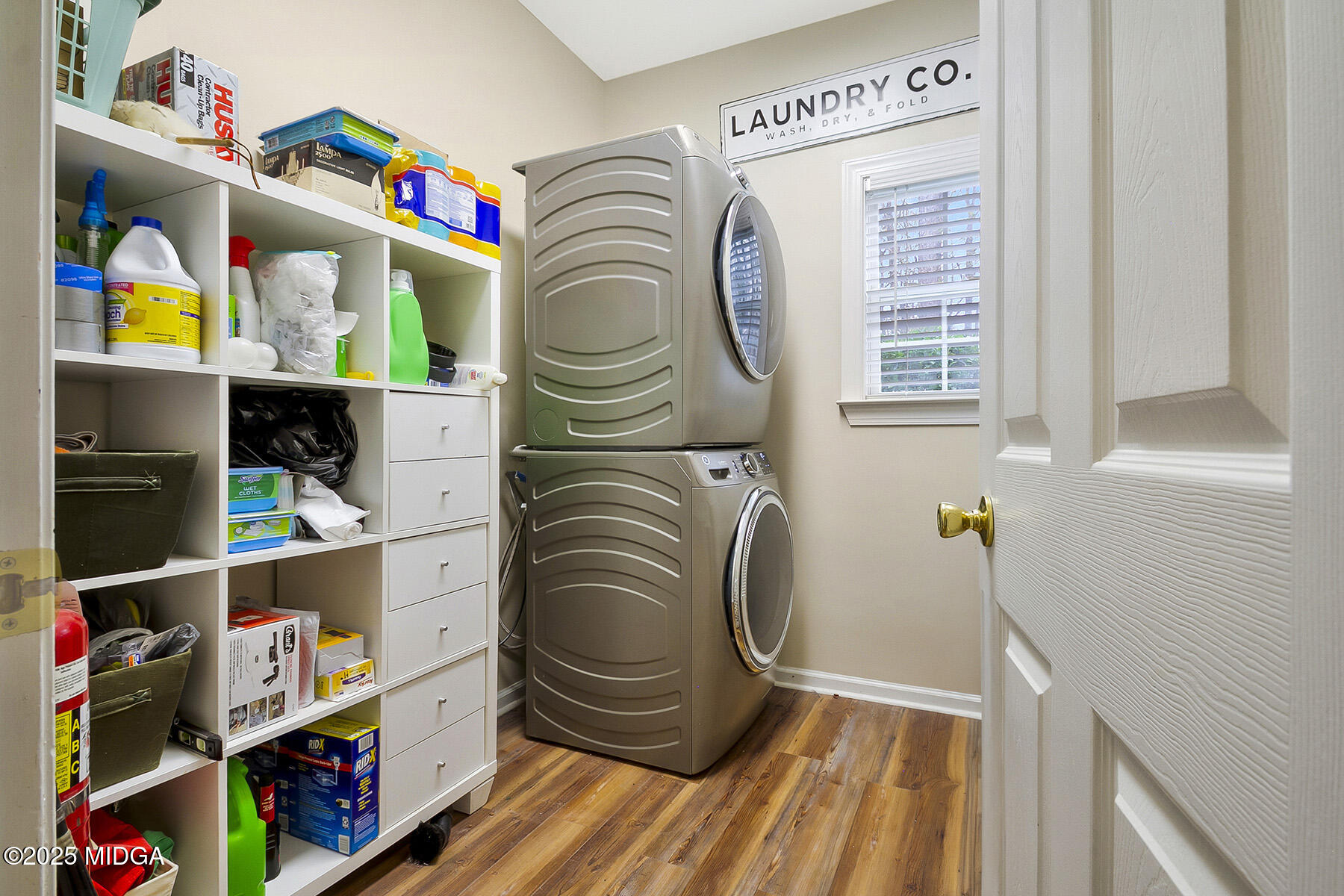 22 Rabon Drive Forsyth, GA 31029 - Photo 16 of 47 a utility room with dryer and washer