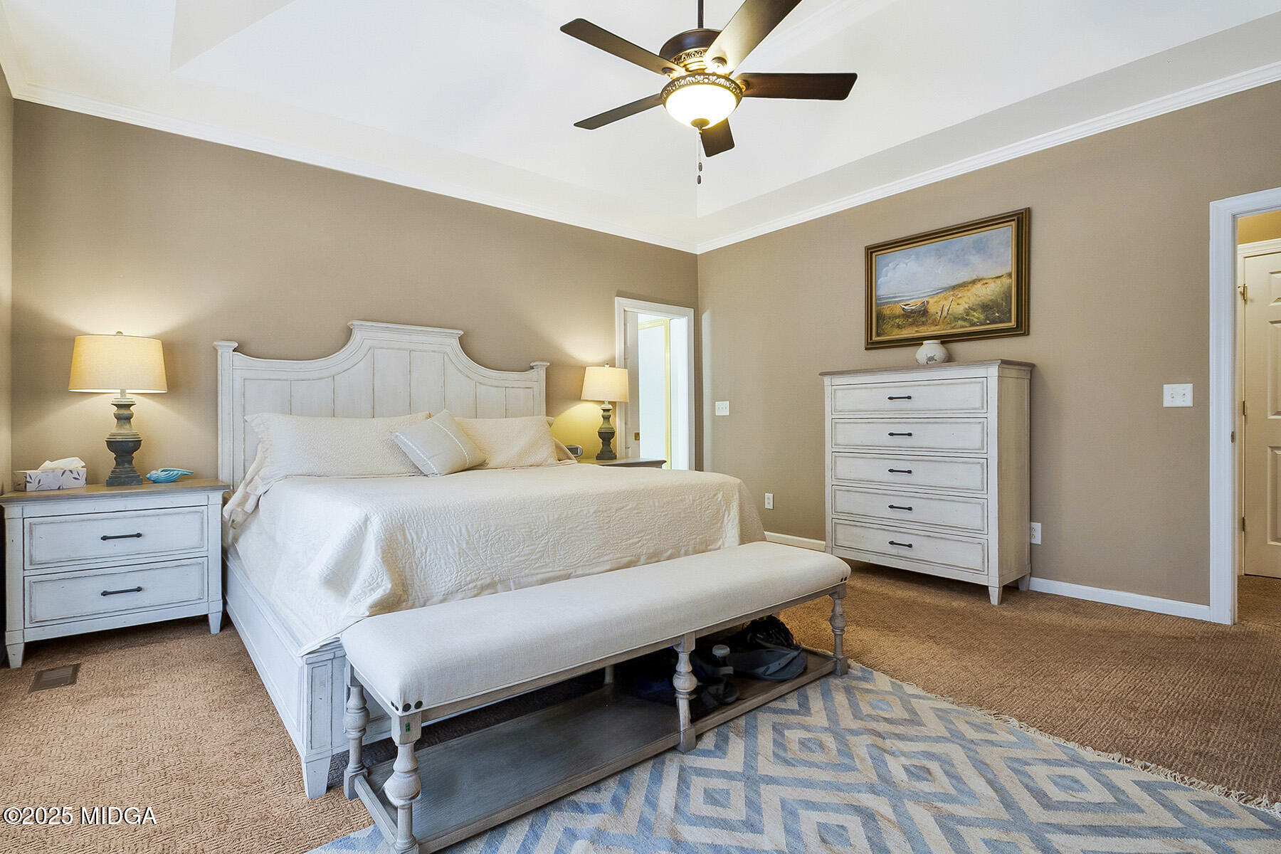 22 Rabon Drive Forsyth, GA 31029 - Photo 18 of 47 a bedroom with a bed and a tv