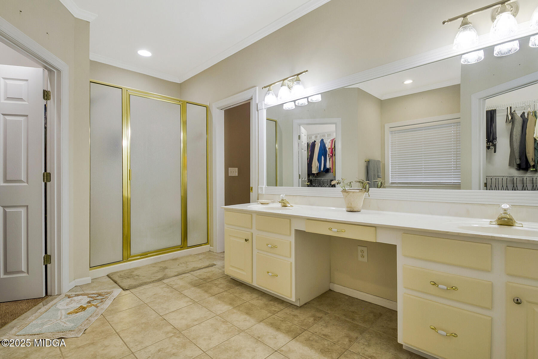 22 Rabon Drive Forsyth, GA 31029 - Photo 21 of 47 a spacious bathroom with a mirror sink and shower