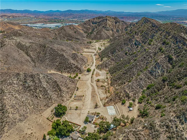 a view of outdoor space and mountain view