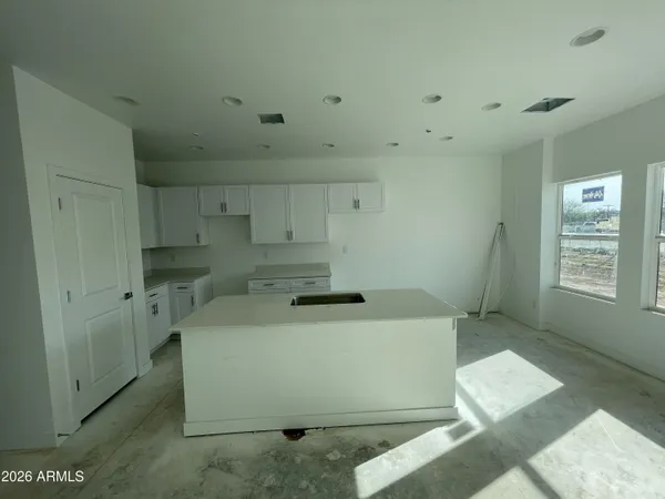 a room with storage and utility