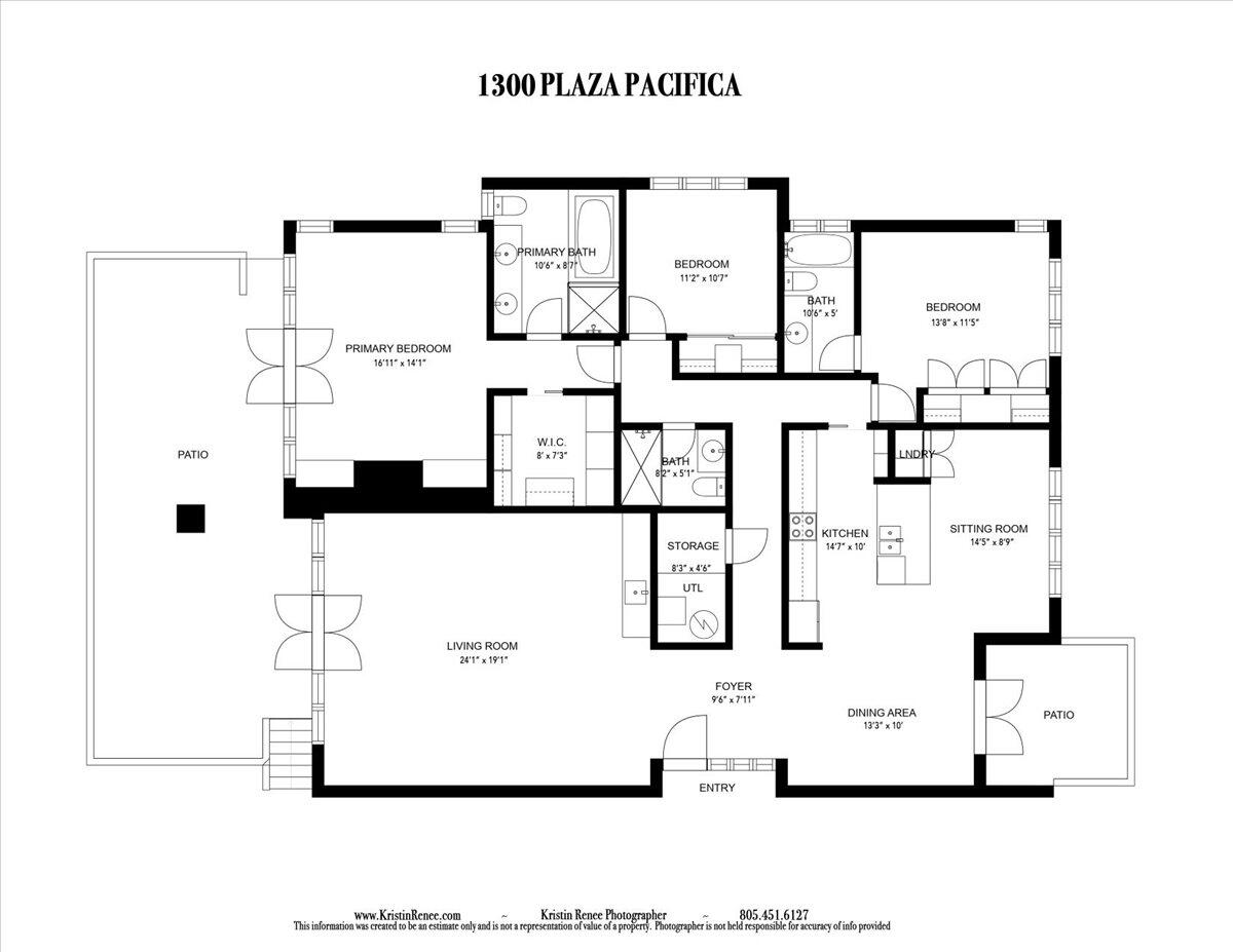 1300 Plaza Pacifica Montecito Ca Montecito, CA 93108 - Photo 35 of 35 Floor Plan