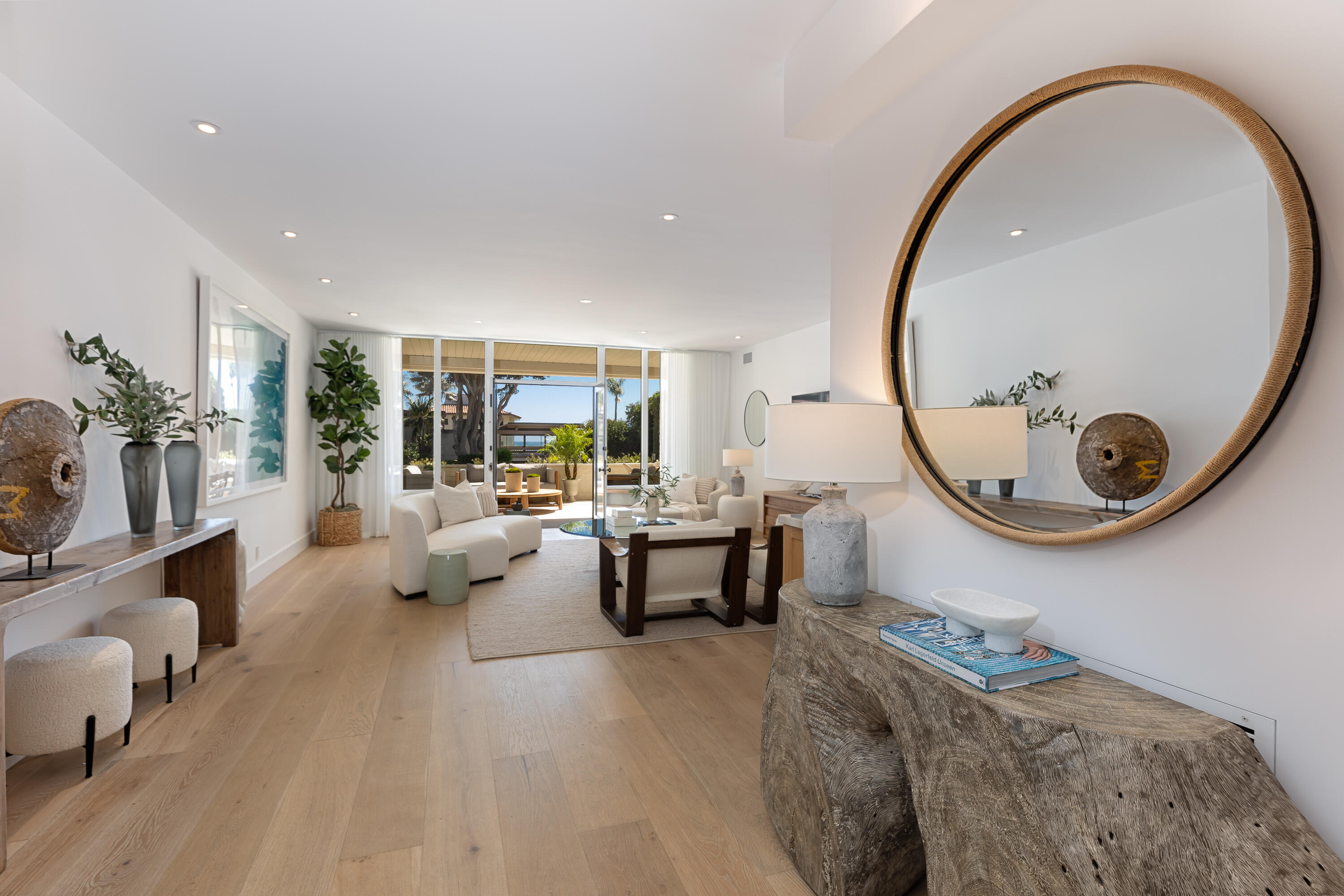 1300 Plaza Pacifica Montecito Ca Montecito, CA 93108 - Photo 4 of 35 Entry into Living Room